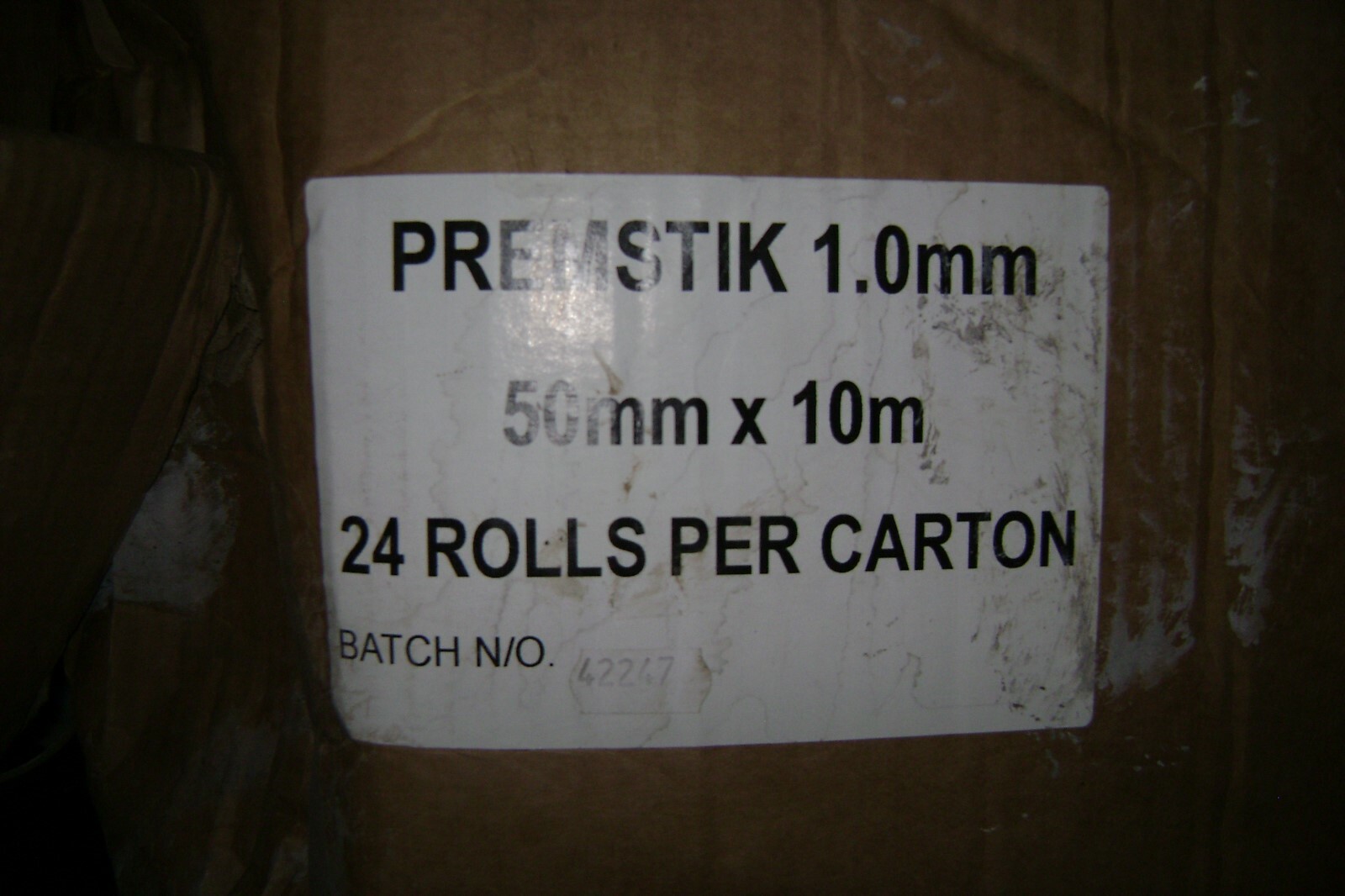 DPM TAPE PREMSTIK DOUBLE SIDED JOINING BLACK TAPE 1.0mm X 50mm X 10 M