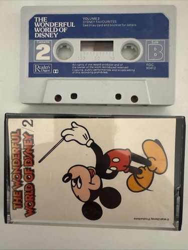 The Wonderful World Of Disney 4 Cassette Vintage Set with Booklet. FREE 24hr DEL - Picture 9 of 24