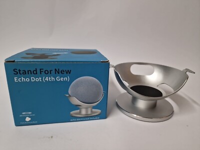  Aluminium Silber Ständer für Echo Dot 4. Gen