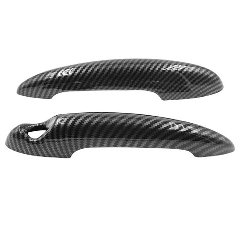 Carbon Fiber Door Handle Cover Sticker for MINI Cooper R50 R52 R53 R55 R56 01-13 - Picture 2 of 7
