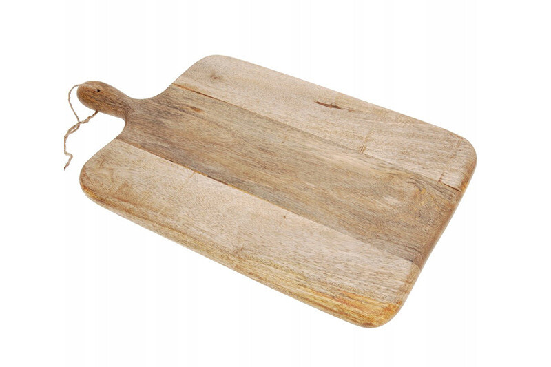Rustic Handmade Mango Wood Chopping Board Serving Paddle Charcuterie Board 44cm