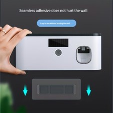 UV Light Sterilizer Smart Toothbrush Organizer Dispenser Wall Mounted Toothbrush