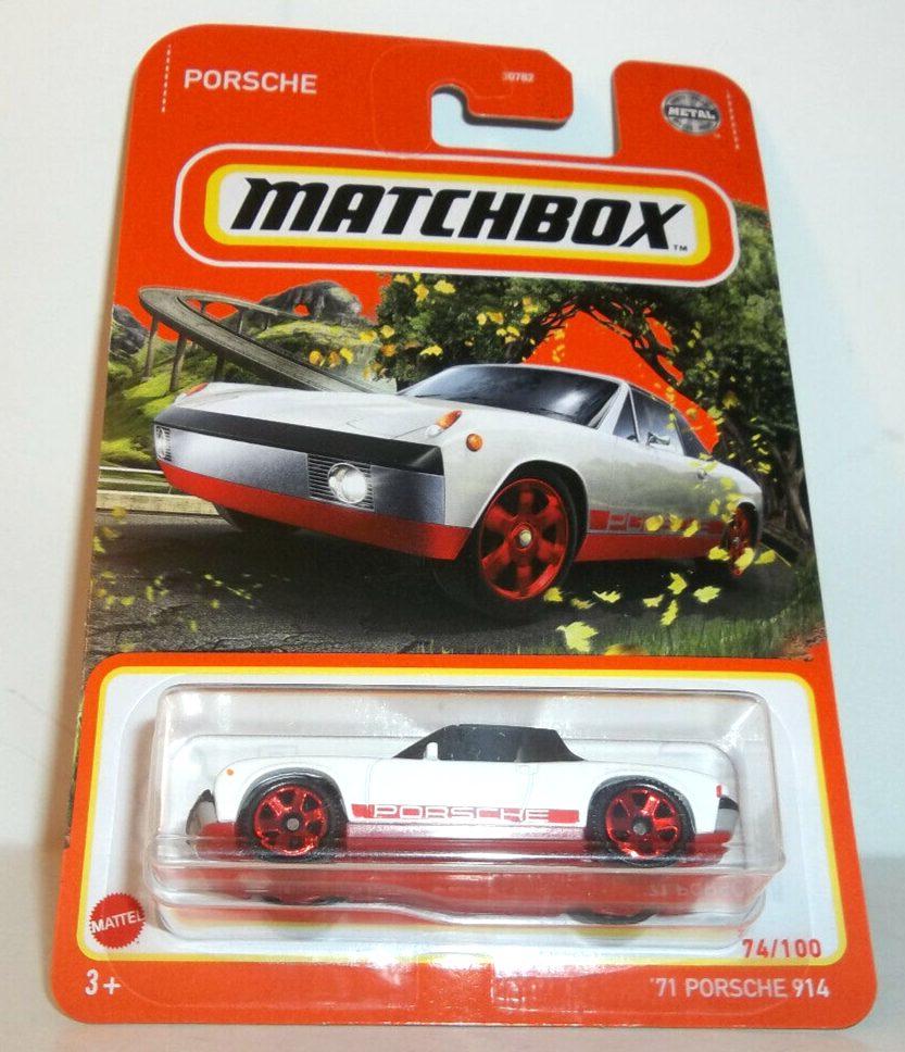 2021 MATCHBOX 1:64 MBX HIGHWAY 74/100 WHITE 1971 PORSCHE 914 | eBay