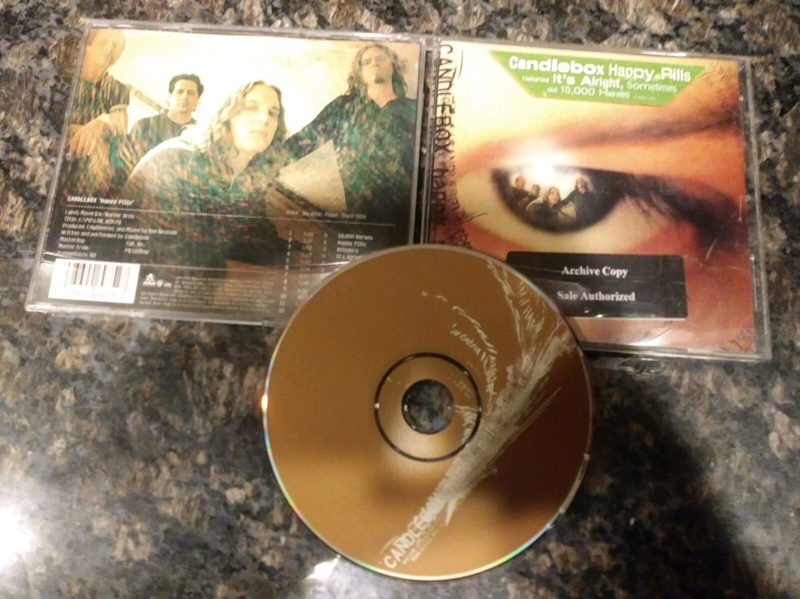 Candlebox Happy Pills CD Advanced Promo eBay