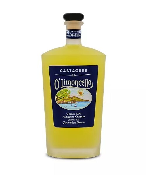 CASTAGNER  O' LIMONCELLO LIQUORE CON INFUSO DI SCORZE DI LIMONE 0,70 CL