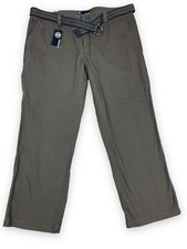 Weatherproof belted Pants Stretch Water Repellent 40x30 Olive NEW w/tags