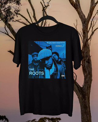 The Roots band Black Cotton Tee all sizes S-5Xl  Shirt Unisex  NI1031