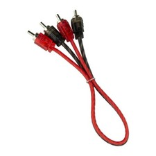 DS18 RCA-1FT RCA Cable Wire Ultra Level 1 100 OFC Flex 1 Feet