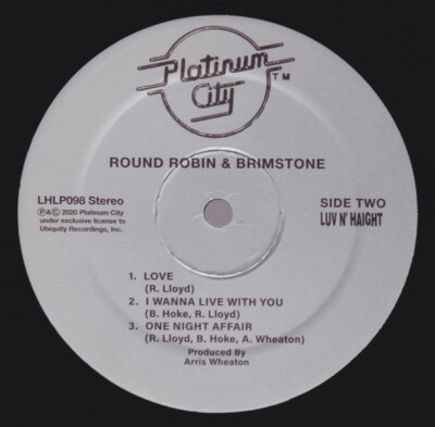 Round Robin & Brimstone レコード Round Robin And Brimstone - Round Robin And Brimstone (LP, Album