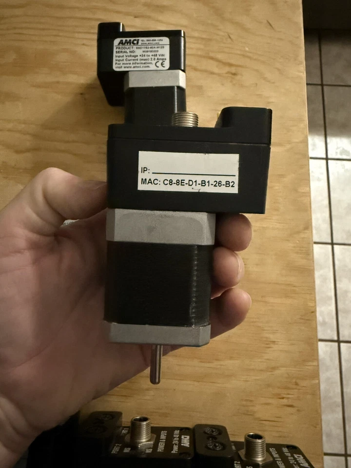 MOTOR DE PASSO INTEGRADO AMCI SMD17E2-80A-M12S - Imagem 3 de 3