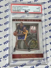 2015 Panini Donruss Elite  Production Line Kobe Bryant #8 PSA 9 RARE  #’d / 354