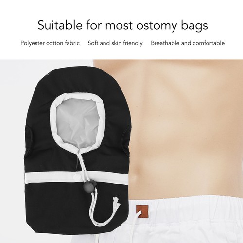 Ostomy Bag Cover Waterproof Colostomy Bag Cover Adjustable Stoma Pouch Cover* - Picture 7 of 11