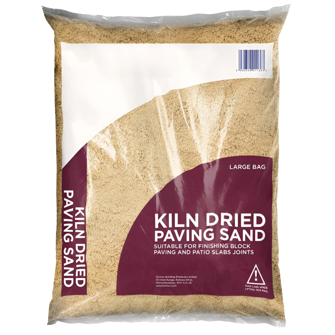 Kiln Dried Paving Sand 20kg - Block Paving Joint Filler for Driveways & Patios