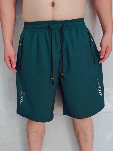 [USA Size] Men'S Beach Quick Dry Running Sports Board Black Shorts New For 2025 - Picture 8 of 13
