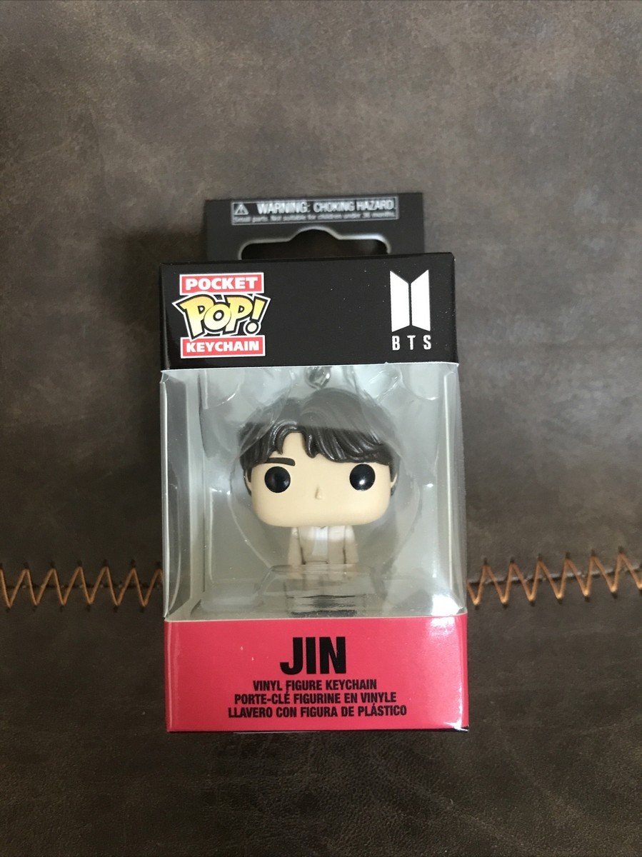 Funko POP Keychain BTS S4 Jin Collectible Vinyl Figure Keyring