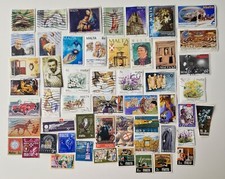 Malta Stamps Collection - 50 to 1000 Different Stamps