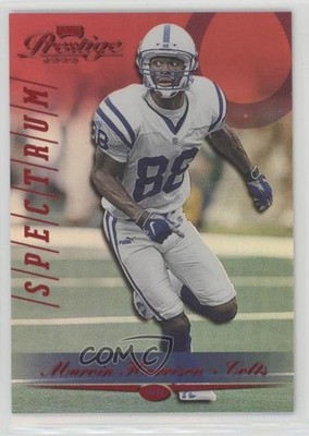 2000 Playoff Prestige Red Spectrum 25/100 Marvin Harrison #79 HOF 0q3