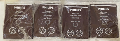 Lot Of 4 Philips M4558B Easy Care Large Adult Long Cuff