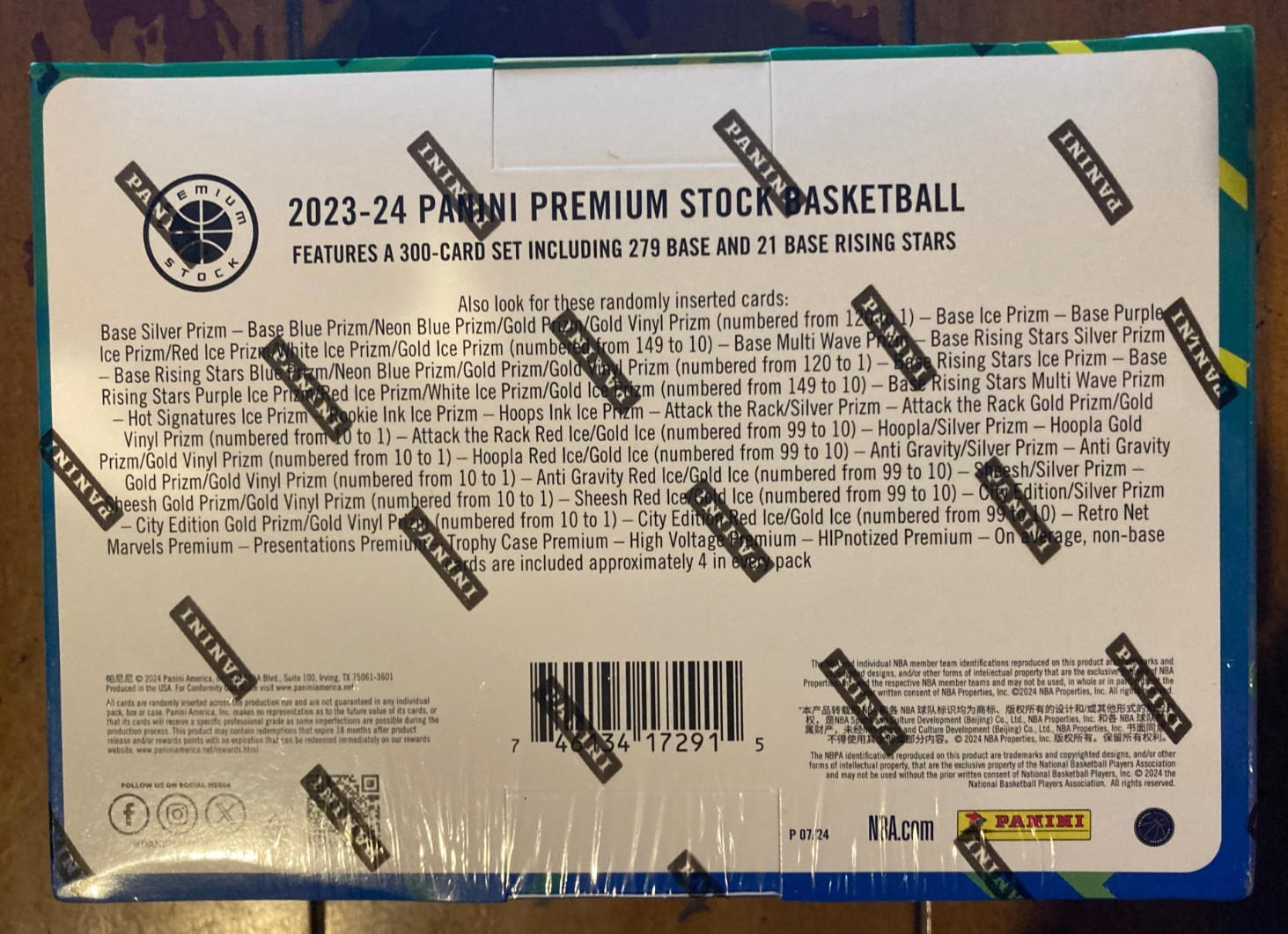 Factory Sealed 2023-24 Hoops Premium Mega Box Wembanyama Rookies Auto 1/1 Prizm view 3
