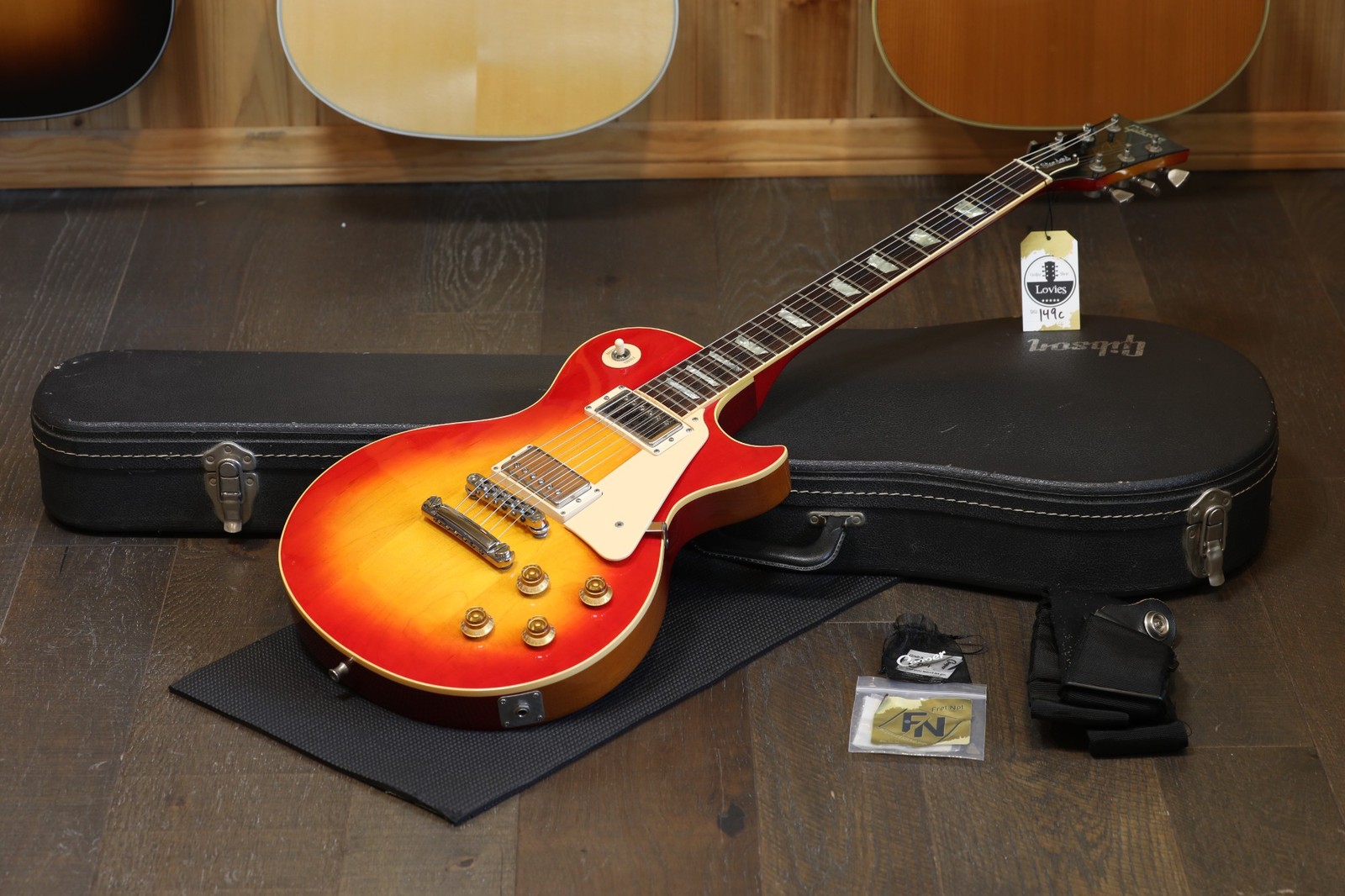 Case Queen! 1980 Gibson Les Paul Standard Electric Guitar Sunburst + OHSC