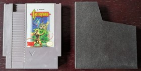 Castlevania Original Nintendo NES Game 1987 Konami w/protector sleeve Tested VG+