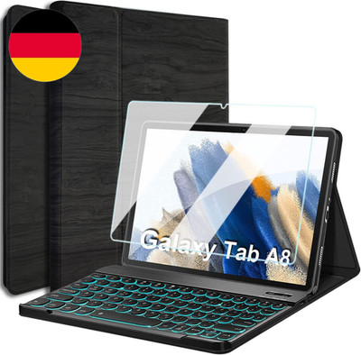 Beleuchtete Tastatur Hülle Für Samsung Galaxy Tab A8 10.5'' 2021 SM-X200 SM-X205