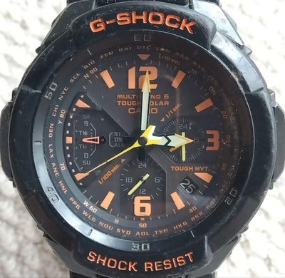 Casio G-Shock GW-3000B-1AJF Sky Cockpit Master of G Solar Radio Watch #0002