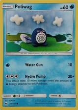 30/149 POLIWAG | COMMON | SUN & MOON BASE SET POKEMON CARD