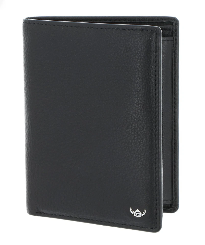 Golden Head Dublin RFID Protect Kombischeintasche 1287 Geldbörse Schwarz Neu - Bild 1 von 4