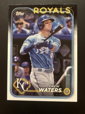 US MLB Baseball Karte: 2024 Drew Waters - Kansas City Royals