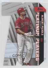 2021 Topps Platinum Players Die-Cuts Albert Pujols #PDC-25 0jk3