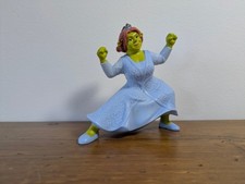 Product Image: Shrek Fiona Figurine McDonald's 2007 Plastic Toy Green Blue 4 inch
