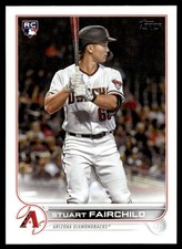 2022 Topps Stuart Fairchild Rookie Arizona Diamondbacks #163