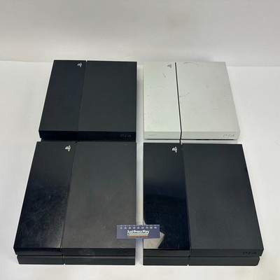 Lot of 4 Broken Sony PlayStation 4 PS4 Consoles As-Is for Parts/Repair