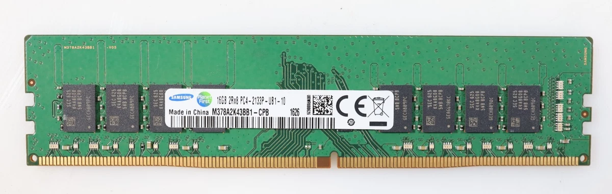 PC4-17000 (DDR4-2133) Bus Speed 16 GB Total Capacity DDR4 SDRAM