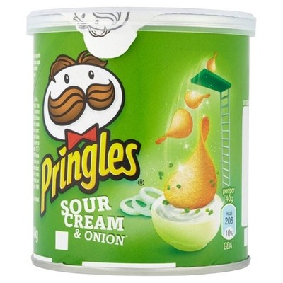 Pringles Grab and Go Sour Cream & Onion, 1.41 oz