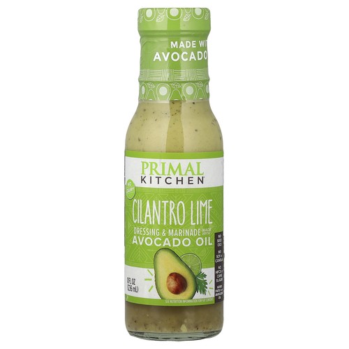 Dressing & Marinade Made With Avocado Oil, Cilantro Lime, 8 fl oz (236 ml)
