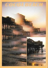 Postcard Cocoa Beach (Florida), Dawn at Pier