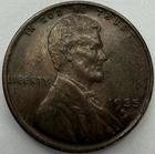 1935 S Uncirculated Lincoln Wheat Cent Exact Coin Imaged #LWC2789