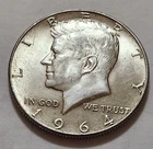 1964 John F Kennedy Half Dollar 90% Silver 50c         (XX2)