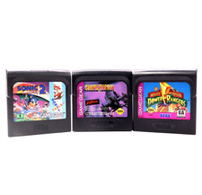 Choplifter III , Sonic 2, Power Rangers (Game Gear) Carts Only - Auth Untested