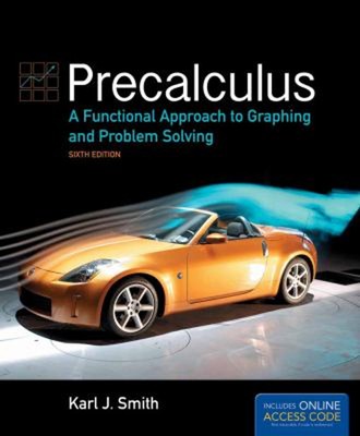 Precalculus: a Functional Approach to Graphing and Problem Solvin