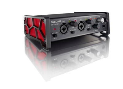 Neue Tascam US-2x2HR Desktop 2x2 USB Typ-C Audio/MIDI Schnittstelle