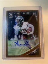 2018 Panini Donruss Optic Bronze Autograph Avonte Maddox #147