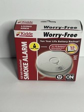 Kidde 10 Year Worry-Free Hardwired Smoke Detector