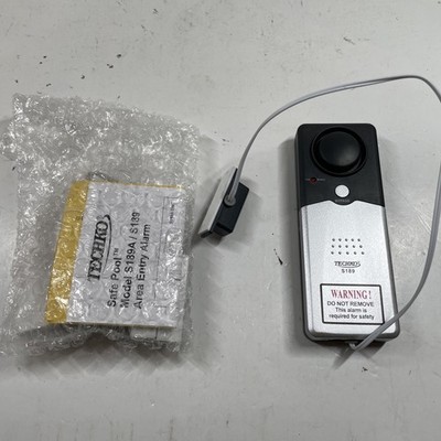 NEW Techko S189 UL 2017 Pool Gate Door Safety Alarm Kids 110dB Slim ETL