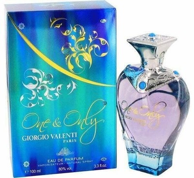 ONE & ONLY Giorgio Valenti 3.3 oz EDP spray womens perfume 3.4 100 ml NIB