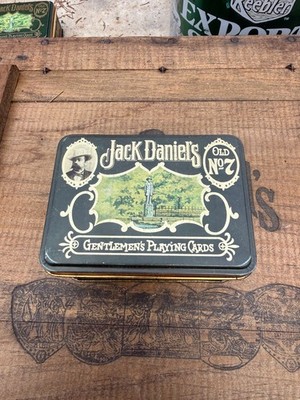 Vintage Jack Daniels Old No. 7 Gentlemen's Playing Cards 2 Decks Sealed