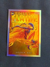 2026 Topps Finest Fantastic Four Spider-Boy Flame Throwers #FT-07 SSP 