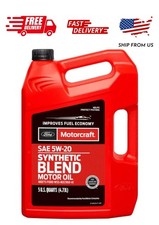 Motorcraft SAE 5W-20 Synthetic Blend Motor Oil - XO-5W20-5Q3SP - 5 Quart Jug 25.42 per gallon